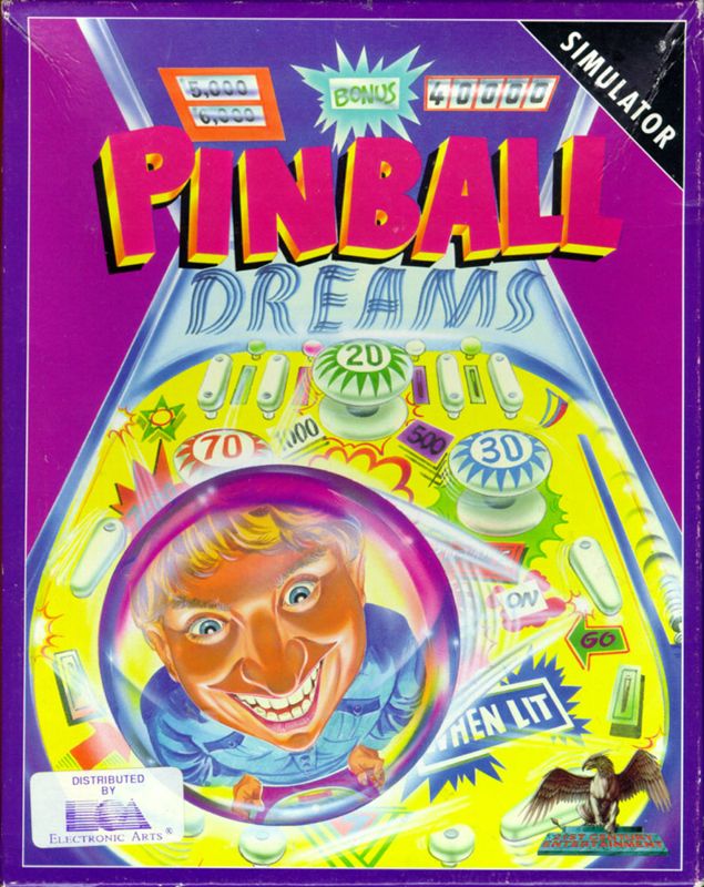 Pinball Dreams box art for Super Nintendo
